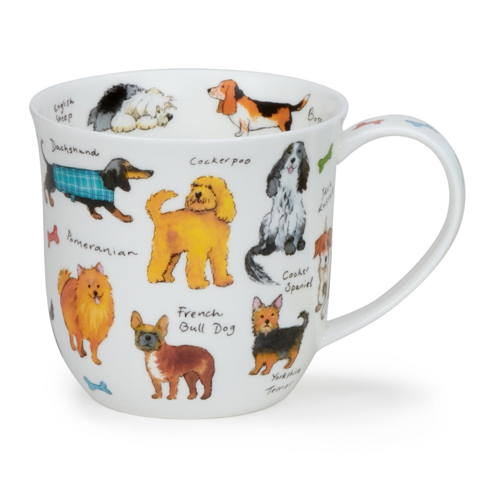 Dunoon Cumbrae Dog Breeds Mug