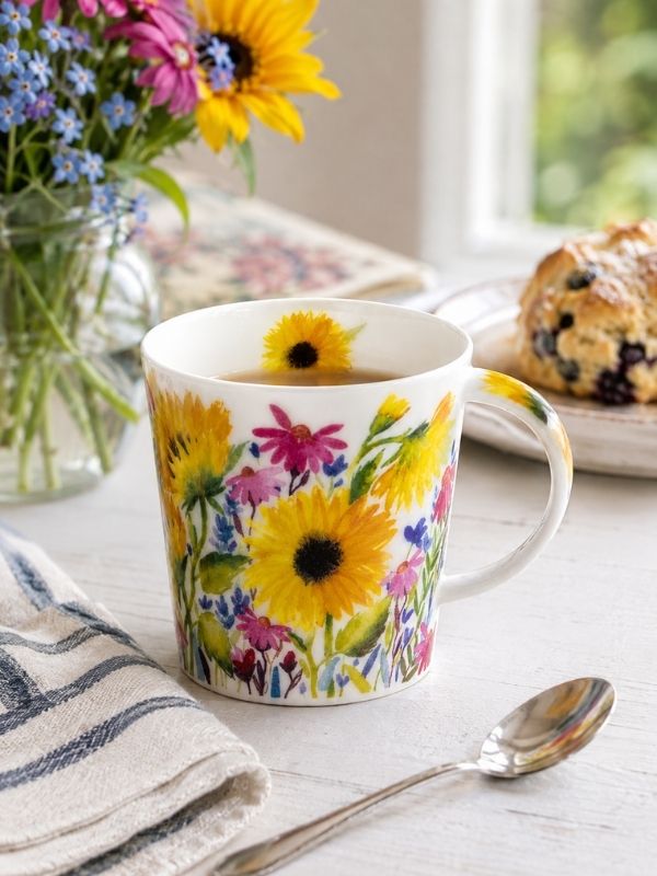 Dunoon Cair Campagne Sunflower Mug
