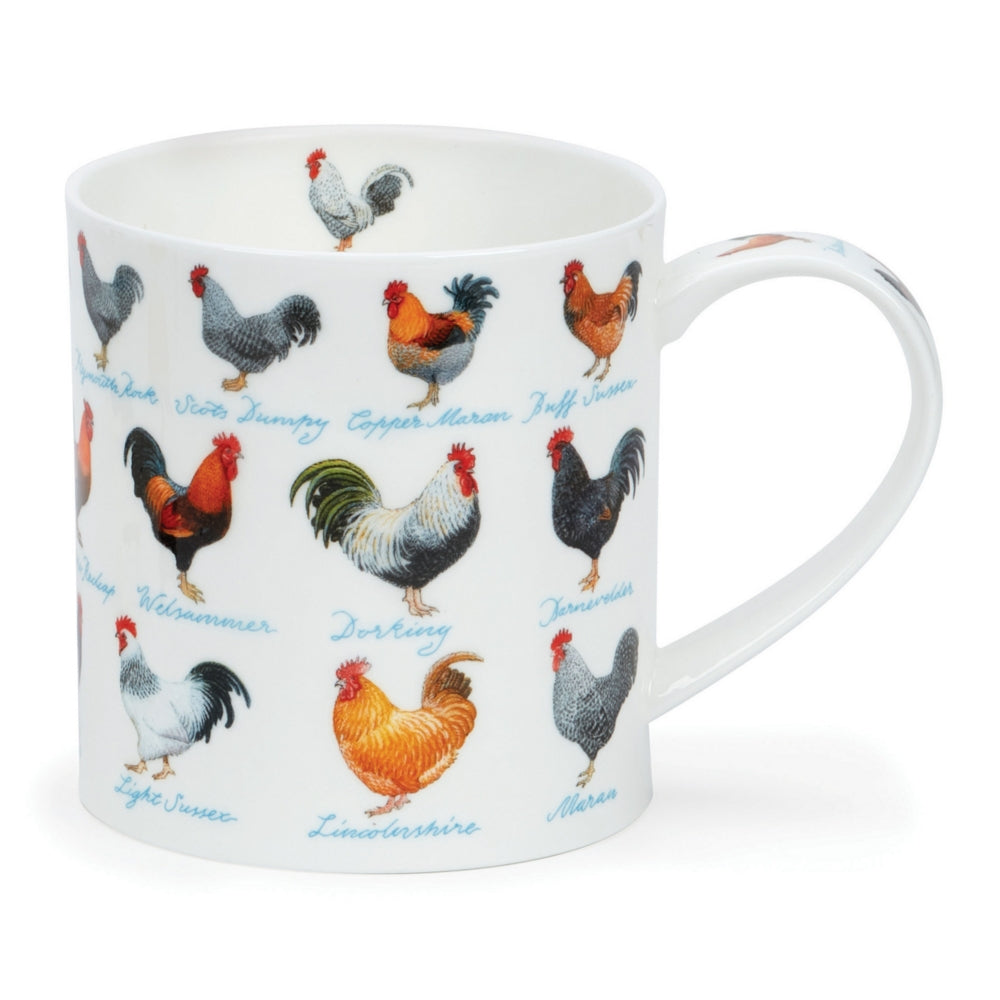 Dunoon Orkney On The Farm Chickens Mug
