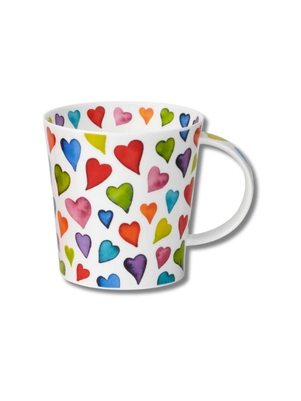 Dunoon Benmore Warm Hearts Shape Mug product image