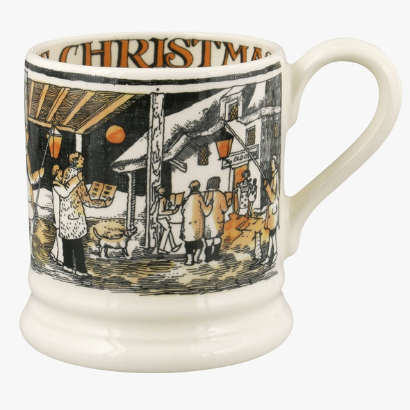 Emma Bridgewater The Night Sky Christmas Carolling 1/2 Pint Mug