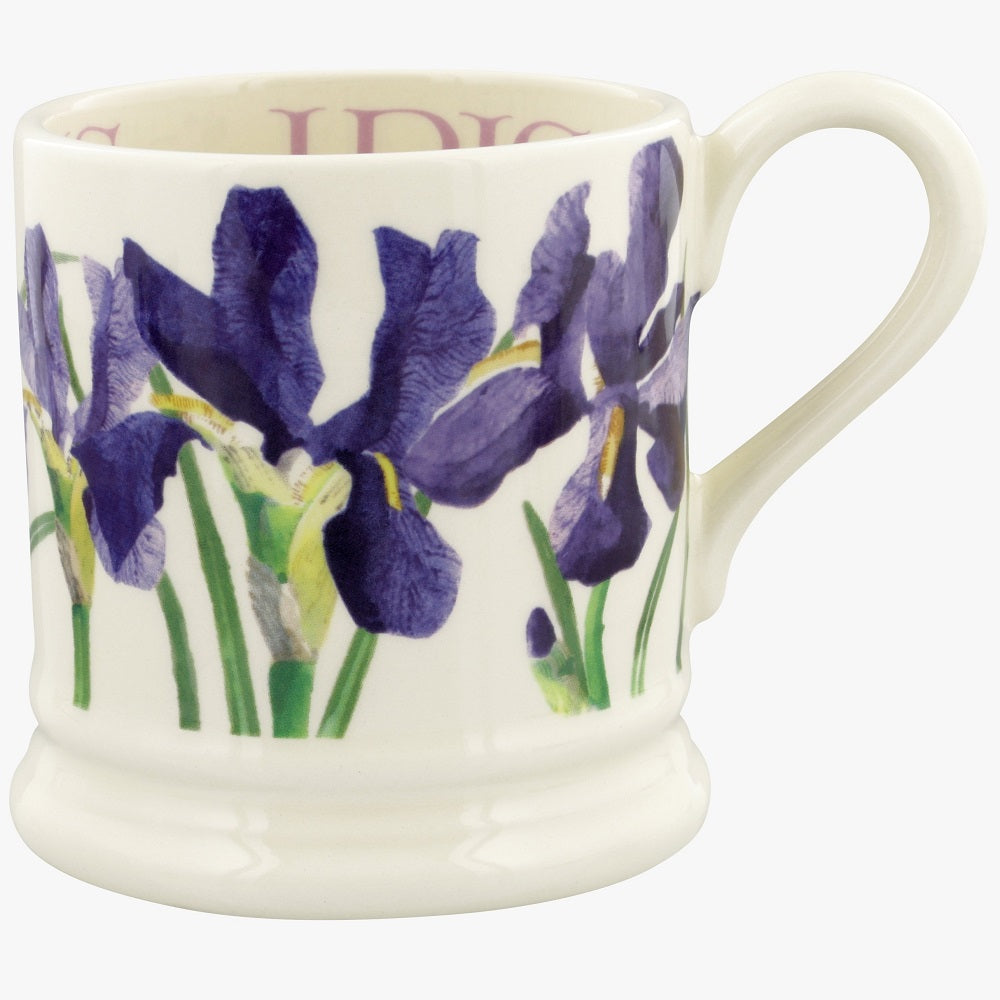 Emma Bridgewater Flowers Blue Iris 1/2 Pint Mug product image