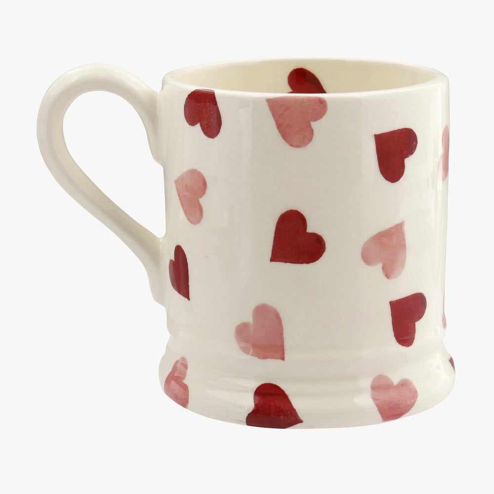  Emma Bridgewater Pink Hearts Mummy 1/2 Pint Mug Best of British NBPT  Cups & Mugs Emma Bridgewater.