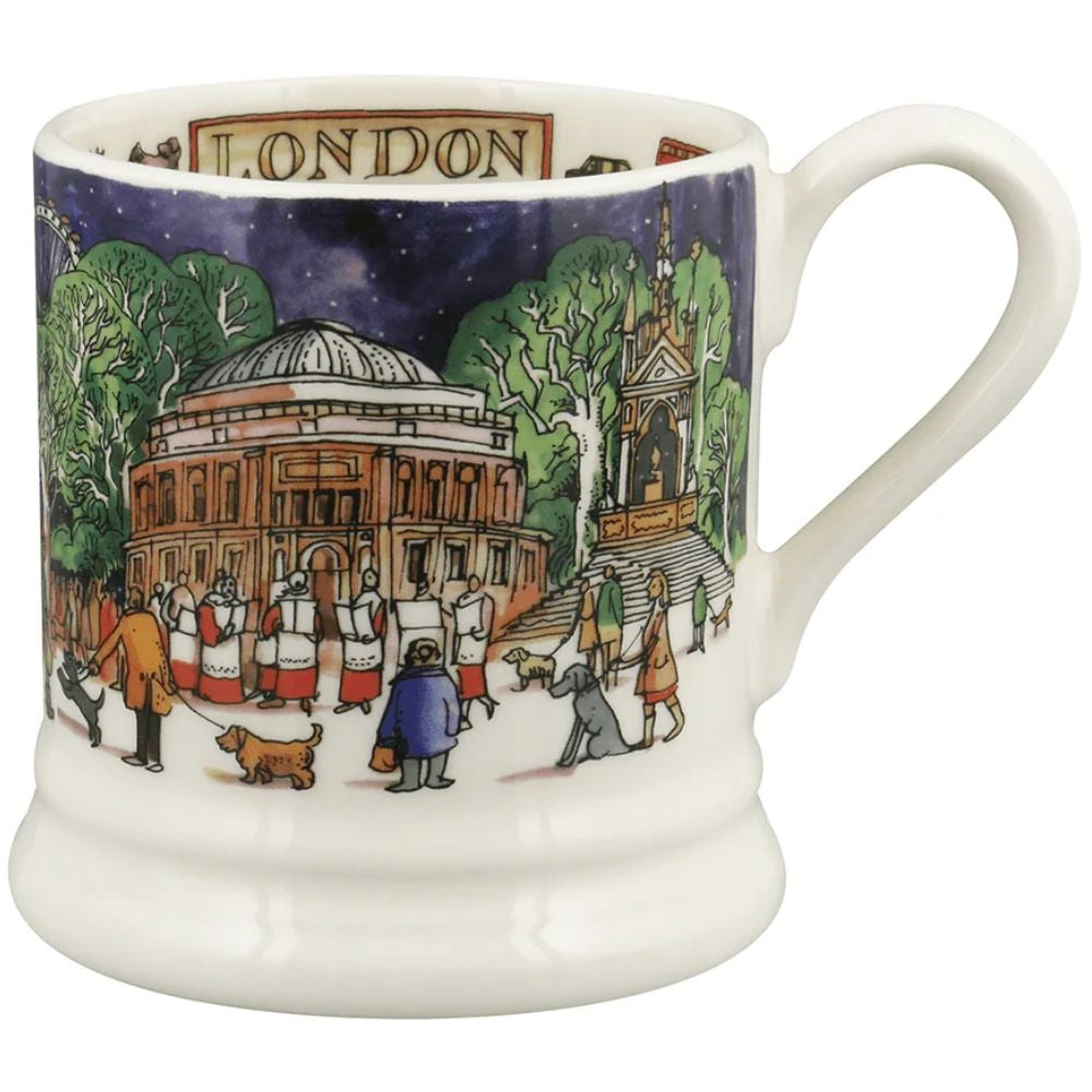  Emma Bridgewater London At Christmas 1/2 Pint Mug Best of British NBPT  Cups & Mugs Emma Bridgewater.