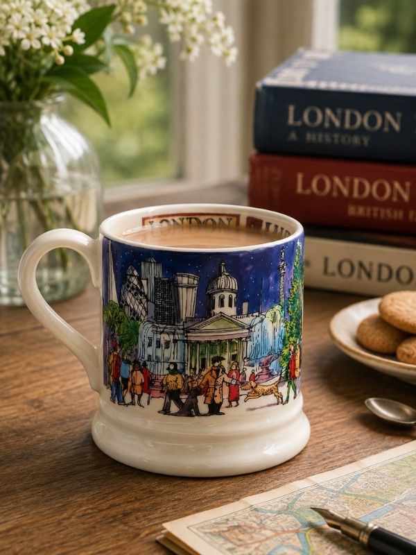  Emma Bridgewater London At Christmas 1/2 Pint Mug Best of British NBPT  Wildlife & Nature Mugs.