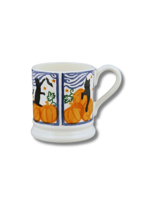 Emma Bridgewater Cats & Pumpkins 1/2 Pint Mug