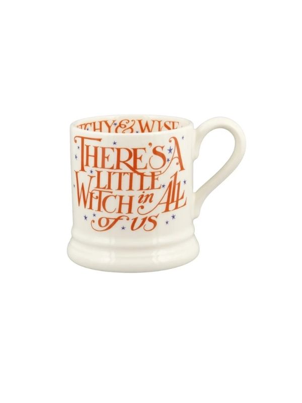  Emma Bridgewater Halloween Toast Little Witch 1/2 Pint Mug Best of British NBPT  Cups & Mugs Emma Bridgewater.