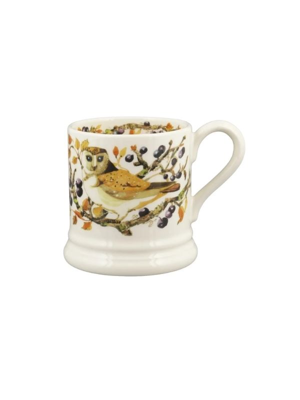  Emma BridgewaterOwl In Sloe Berries 1/2 Pint Mug Best of British NBPT  Cups & Mugs Emma Bridgewater.