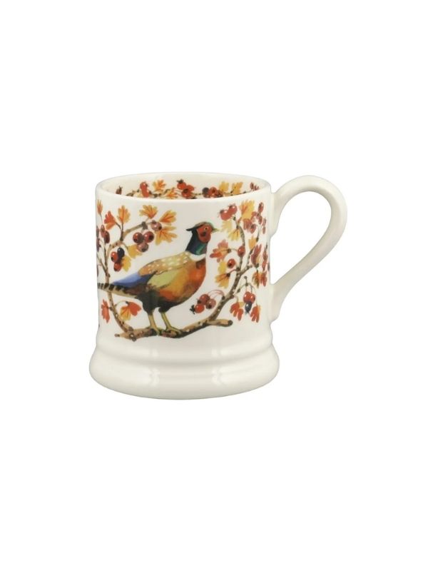  Emma Bridgewater Pheasant In Hawthorn 1/2 Pint Mug Best of British NBPT  Cups & Mugs Emma Bridgewater.