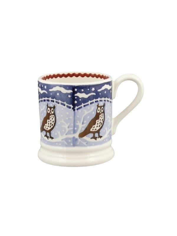  Emma Bridgewater Christmas Icon owl 1/2 Pint mug Best of British NBPT  Cups & Mugs Emma Bridgewater.