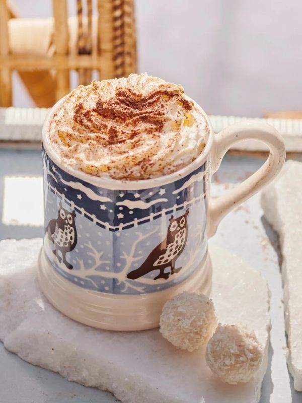 Emma Bridgewater Christmas Icon owl 1/2 Pint mug
