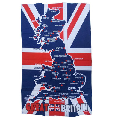 Elgate Union Jack Great Britain Tea Towel