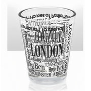 London Names Shot Glass product image with London