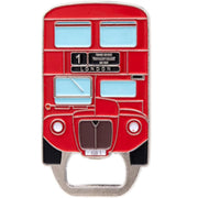 Red London Bus Infill Metal Bottle Opener Magnet product image with London