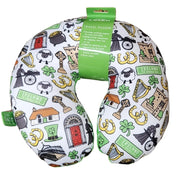Elgate Irish Charm Travel Neck Pillow product image with Irish