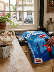 London Scrapbook Tea Towel