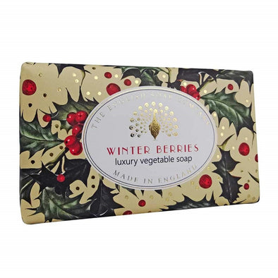 The English Soap Company - Winter Berries Christmas Soap 200g