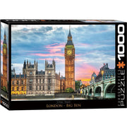 Eurographics London Big Ben 1000-Piece Puzzle product image with London