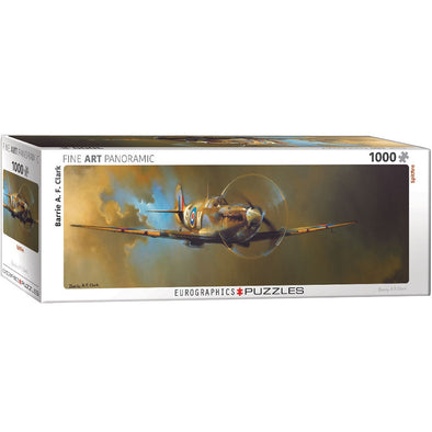 Eurographics Spitfire by Barrie AF Clark 1000-Piece Puzzle