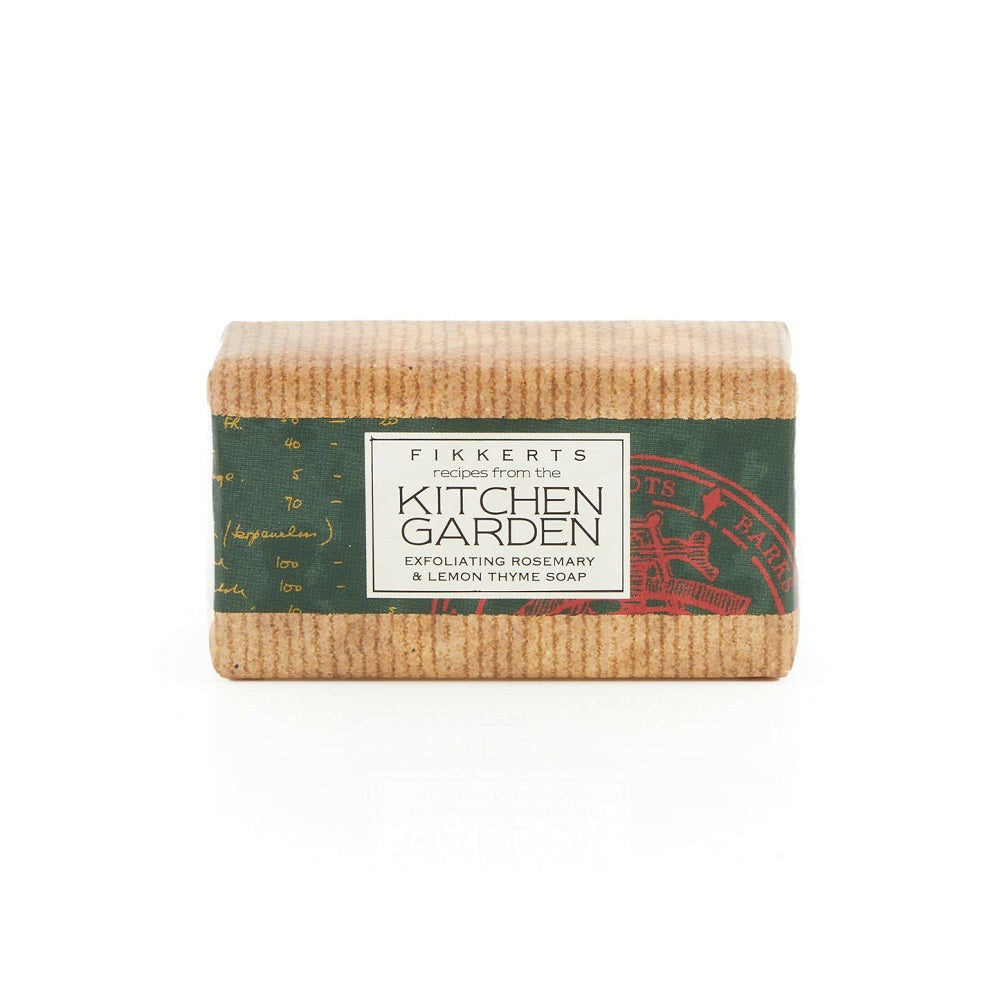 Kitchen Garden Exfoliating Rosemary & Lemon Thyme Soap 85g