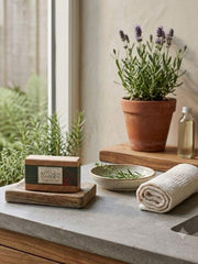 Kitchen Garden Exfoliating Rosemary & Lemon Thyme Soap 85g Soap product image
