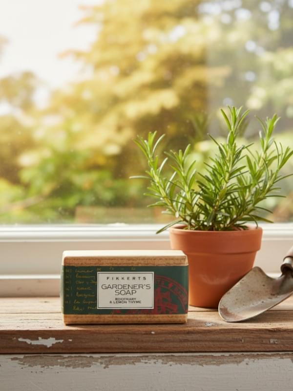 Kitchen Garden Exfoliating Rosemary & Lemon Thyme Soap 300g Soap product image
