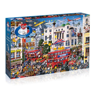 Gibsons I Love London Jigsaw Puzzle (1000-Piece)
