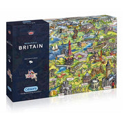 Gibsons Beautiful Britain Jigsaw Puzzle, 1000 Piece Jigsaw Puzzle product image with Jigsaw