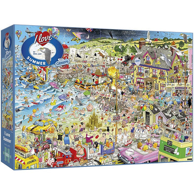 Gibsons I Love Summer Jigsaw Puzzle (1000 Piece)