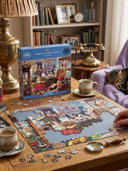 Gibsons Abbey's Antique Shop 1000 Piece Jigsaw Puzzle product image with Jigsaw