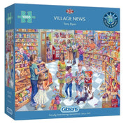 Gibsons Village News Jigsaw Puzzle (1000 Piece) Jigsaw Puzzle product image with Jigsaw