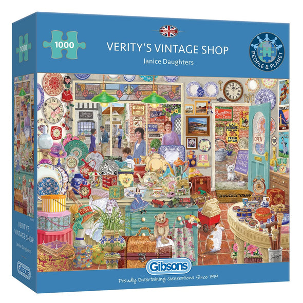Gibsons Verity's Vintage Shop 1000 Piece Puzzle