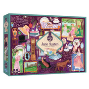 Gibsons Jane Austen Book Club 1000 Piece Jigsaw Puzzle product image with Jigsaw