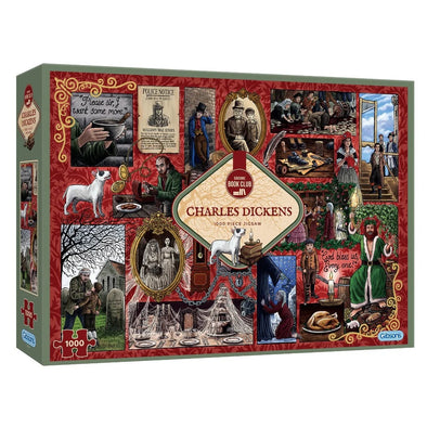 Gibsons Charles Dickens Book Club 1000 Piece Jigsaw Puzzle