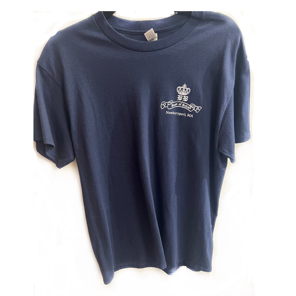 Heaven & Hell Cotton Short Sleeve T-Shirt Navy Blue Size L T-Shirt product image
