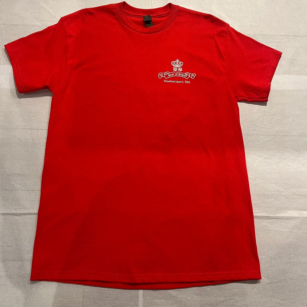 Heaven & Hell Cotton Short Sleeve T-Shirt Red Size S