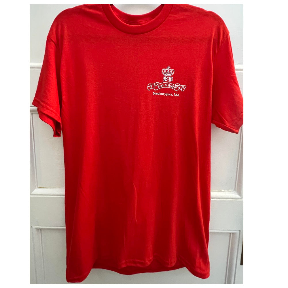 Heaven & Hell Cotton Short Sleeve T-Shirt Red T-Shirt product image