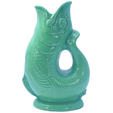 Wade Ceramics Gluggle Jug - Color: Sea Green