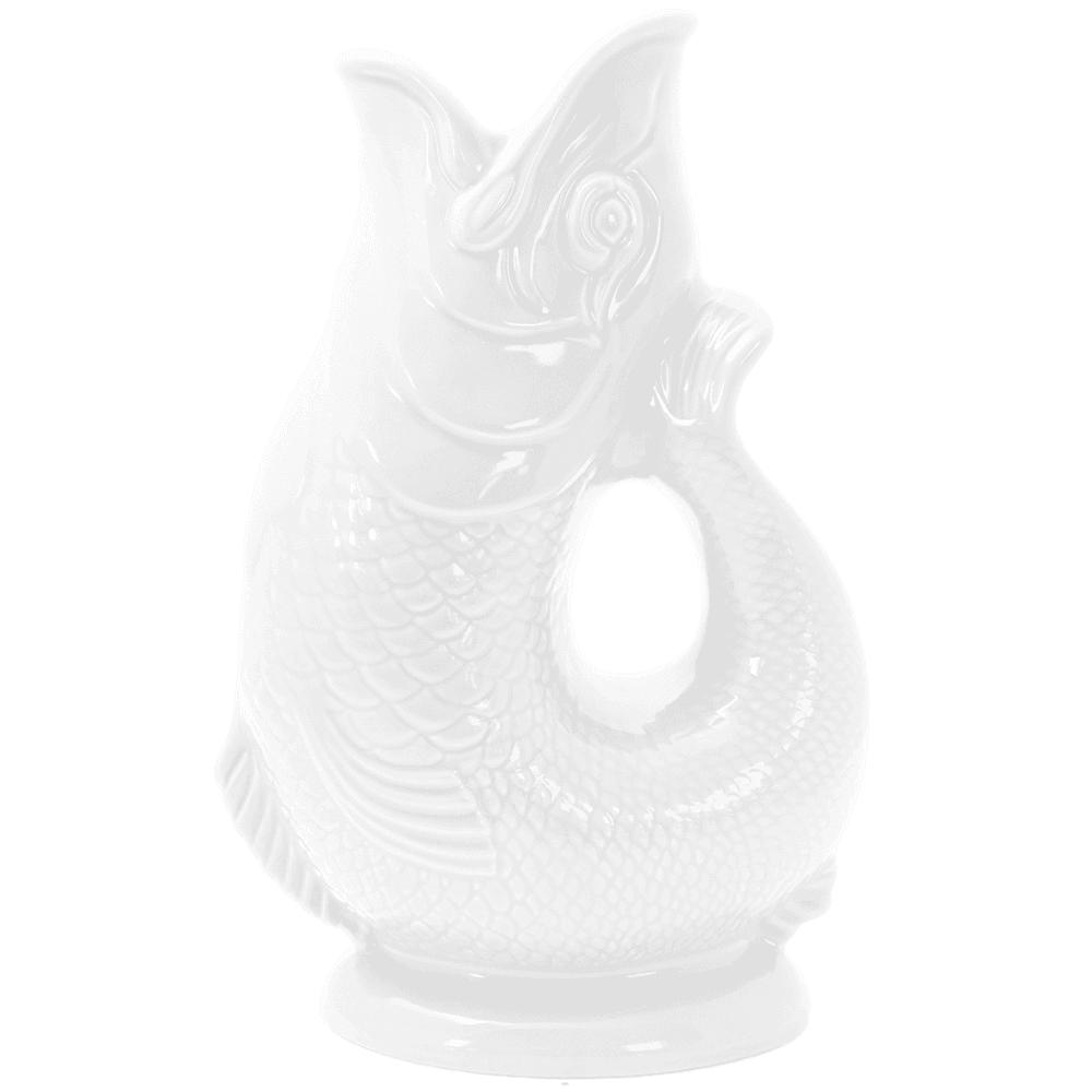 Wade Ceramics Gluggle Jug - Color: White product image