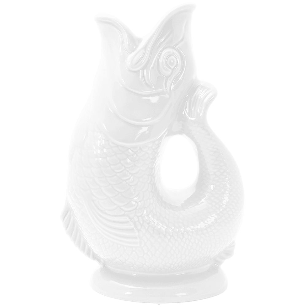 Wade Ceramics Gluggle Jug - Extra Large (Color: White)