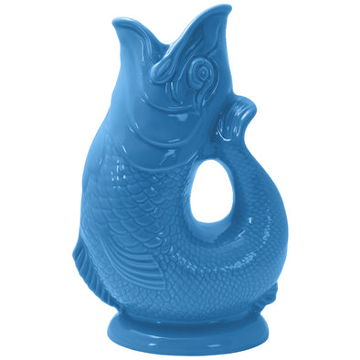 Wade Ceramics Gluggle Jug - Color: Sea Blue