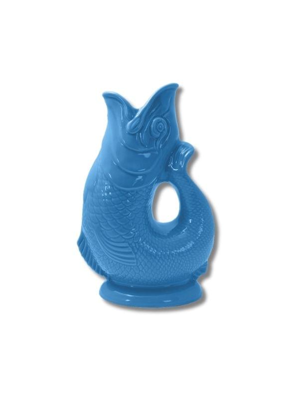 Wade Ceramics Gluggle Jug - Color: Sea Blue