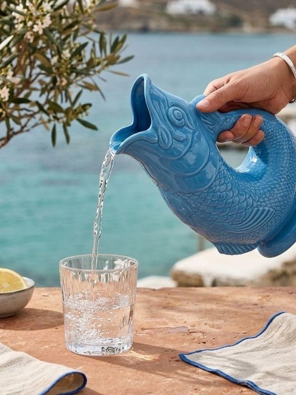 Wade Ceramics Gluggle Jug - Color: Sea Blue product image