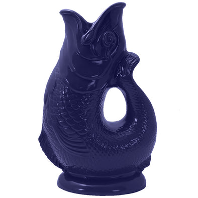 Wade Ceramics Gluggle Jug - Color: Cobalt Blue