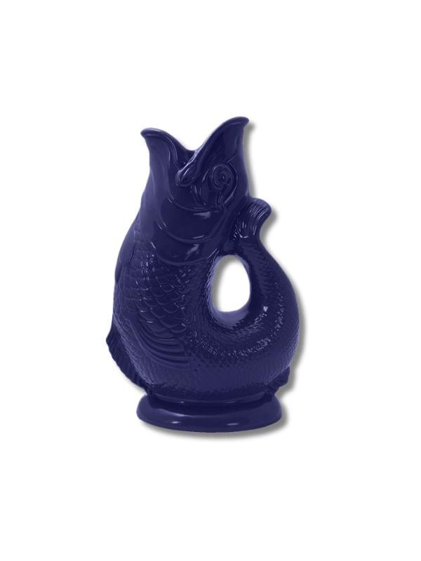 Wade Ceramics Gluggle Jug - Color: Cobalt Blue