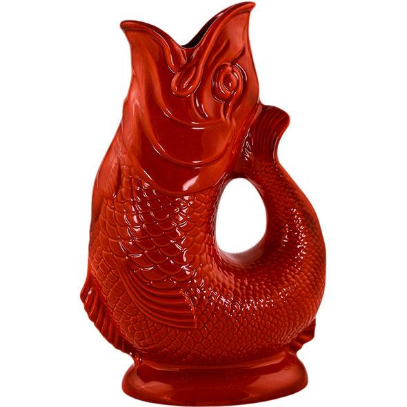 Wade Ceramics Gluggle Jug - Large (Color: Red)
