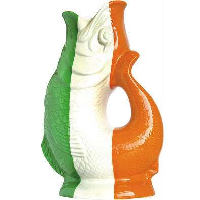 Wade Ceramics Gluggle Jug - Irish Flag