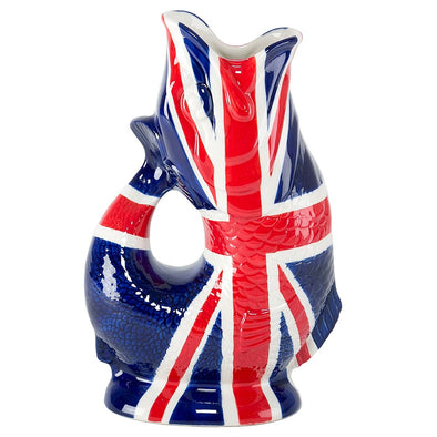 Wade Ceramics Gluggle Jug - Mini (UK Flag)