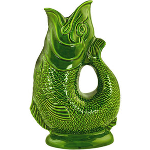 Wade Ceramics Gluggle Jug - Color: Green