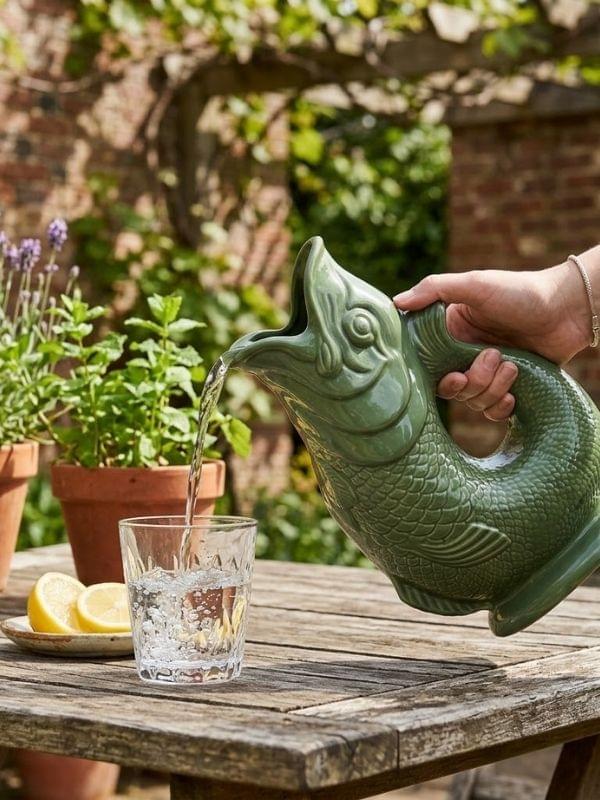 Wade Ceramics Gluggle Jug - Large (Color: Green) product image